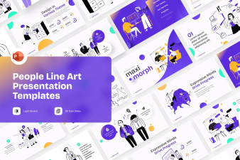 People Line Art Presentation (Maxi Morph)